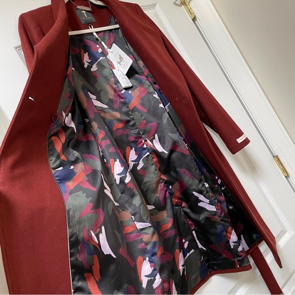 Beautiful Ted Baker Wool Wrap Coat - Picture 3 of 9